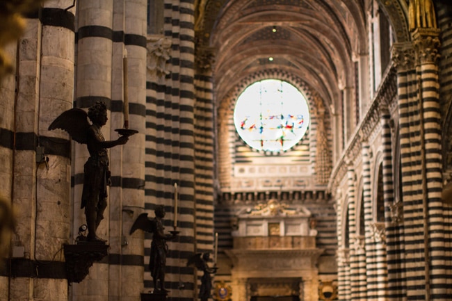 Interior of Duomo di Siena