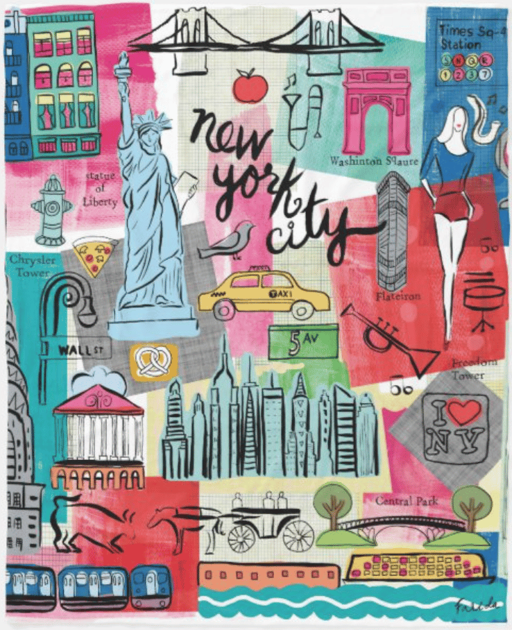 Cool and unique New York City Gifts - Blanket