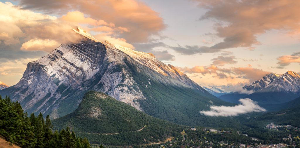 Mt. Norquay Viewpoint Sunset
