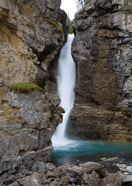 Johnston Canyon Lower falls