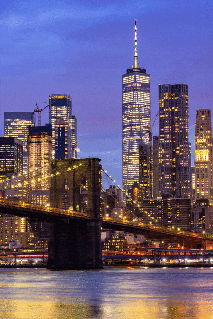 New York City skyline view