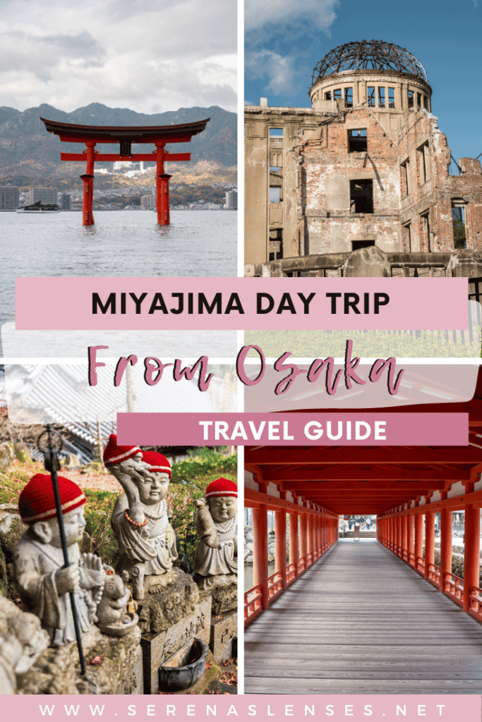 Pinterest Pin: Miyajima Day trip from Osaka
