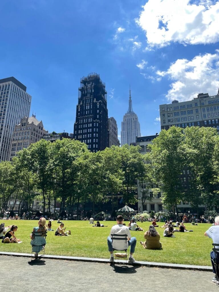 Bryant Park in NYC