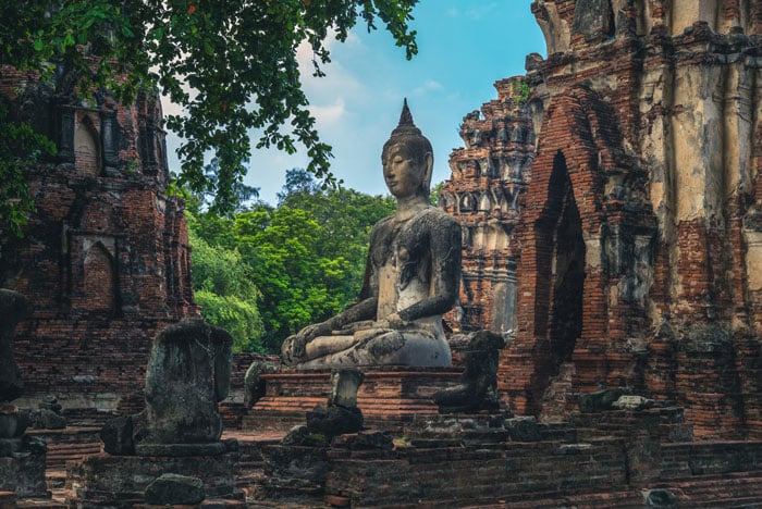 Wat Mahathat, Ayutthaya in Thailand | Vietnam and Thailand itinerary 