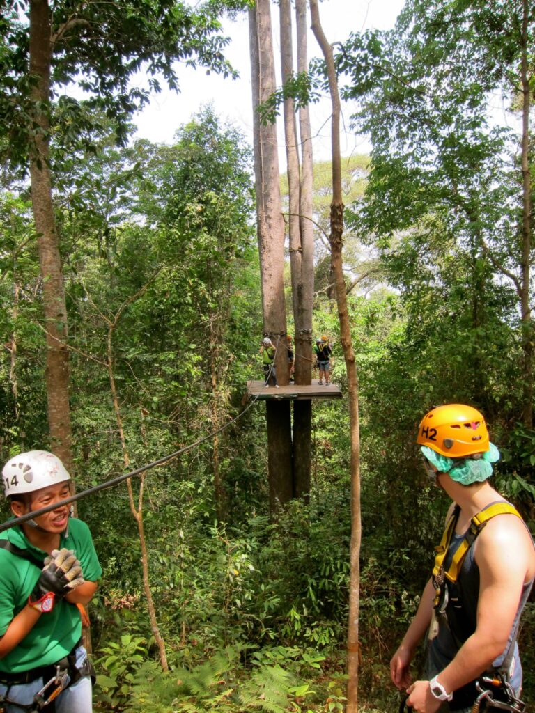 Zip lining in Chiangmai Thailand | Best things to do in Thailand