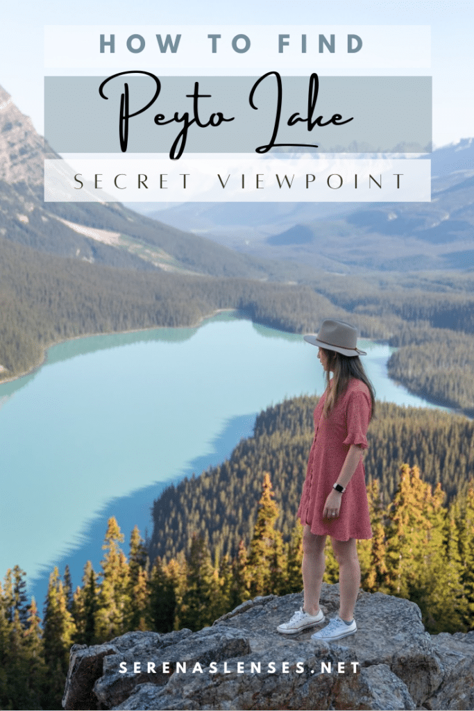 How to find Peyto Lake's Secret Second Viewpoint