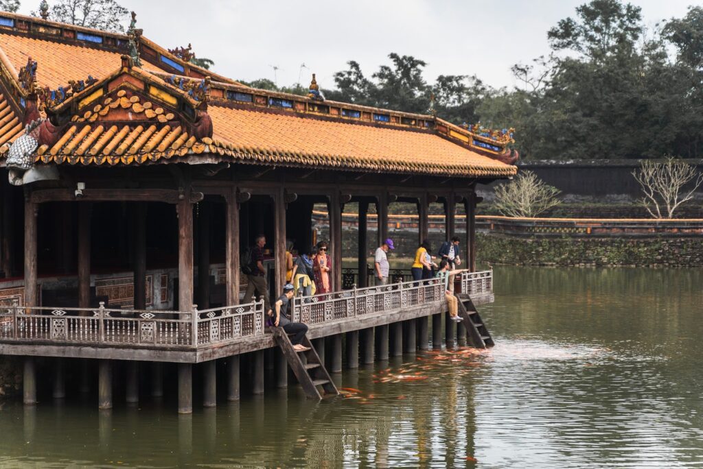 Tu Duc Tomb pavilion | Best tourist attractions in Hue for 2 days visit