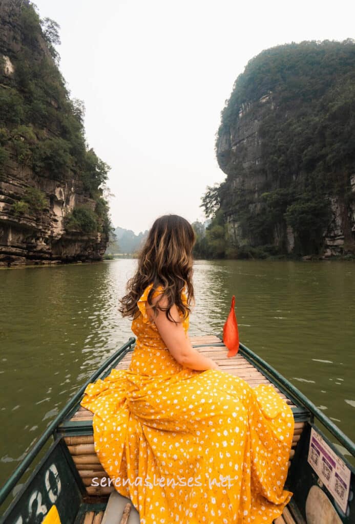 Ninh Binh Trang An boat ride in Vietnam
