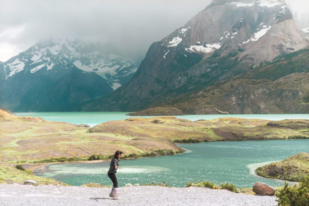 Torres del Paine Lakes Landscape Patagonia